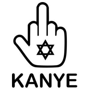 F*CK KANYE  - Hoodie Unisex Diseño